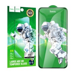 Hoco Full Screen HD Tempered Glass G16 Guardian Shield Series for iPhone 15 Hoco Full Screen HD Tempered Glass G16 Guardian Shield Series for iPhone 15